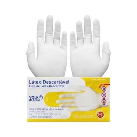 Luva descartável